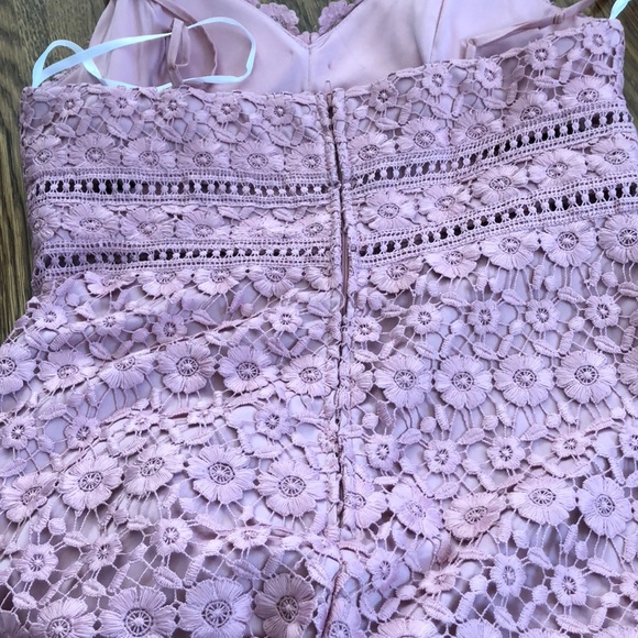 Premier Amour Blush Midi dress-Size 10 - Picture 6 of 9